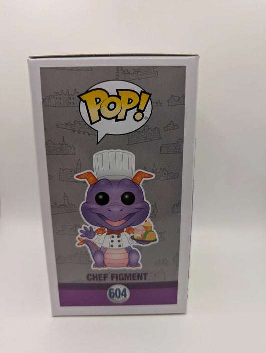 Chef Figment 604 ~ Disney: 2019 Epcot Food & Wine Festival ~ Funko Pop Vinyl FRENLY BRICKS - Open 7 Days