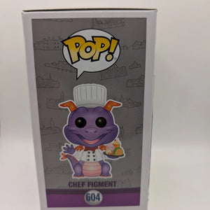 Chef Figment 604 ~ Disney: 2019 Epcot Food & Wine Festival ~ Funko Pop Vinyl FRENLY BRICKS - Open 7 Days