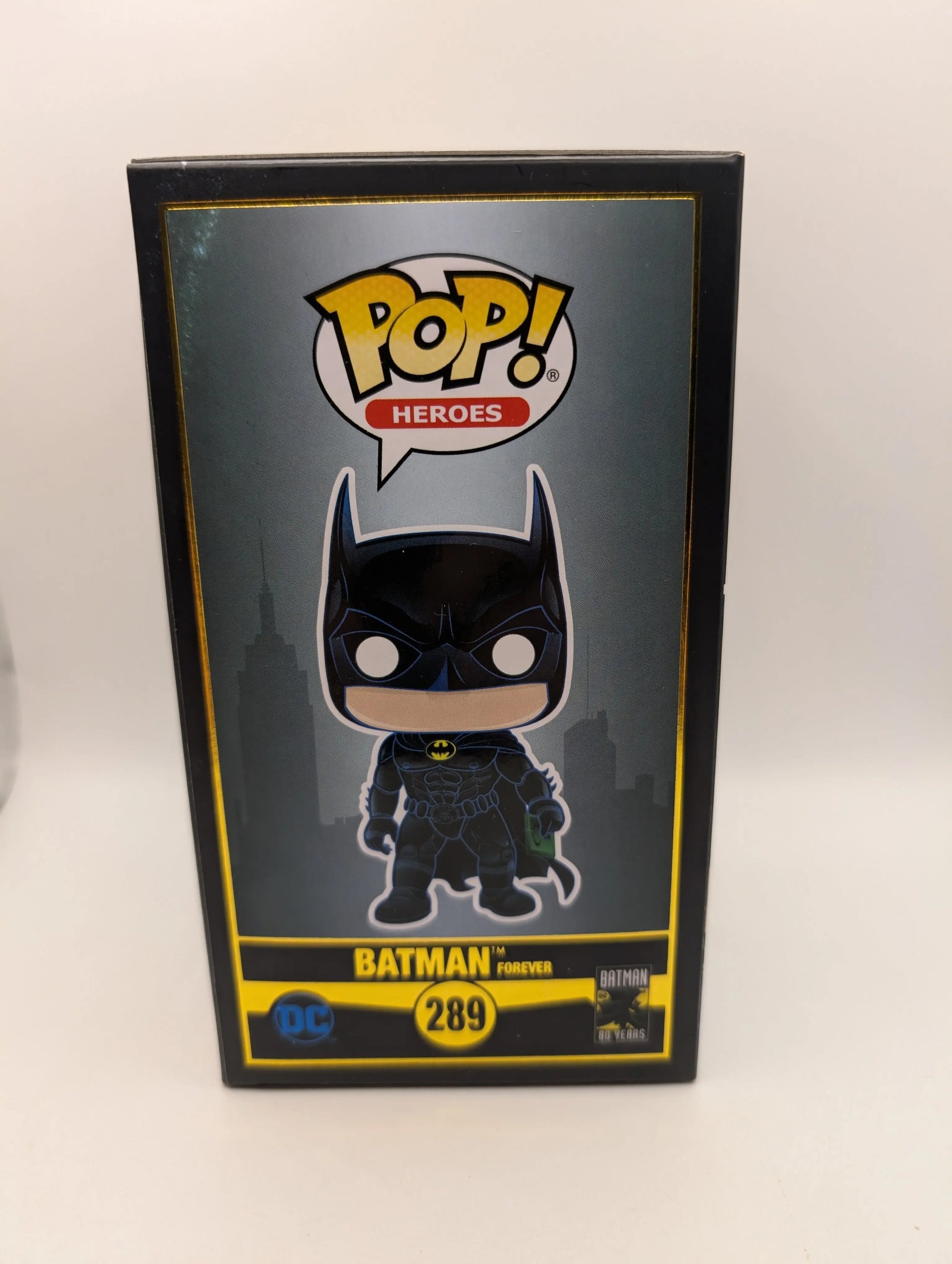 Batman Forever 289 Funko Pop Vinyl - Black Box 80 Years FRENLY BRICKS - Open 7 Days