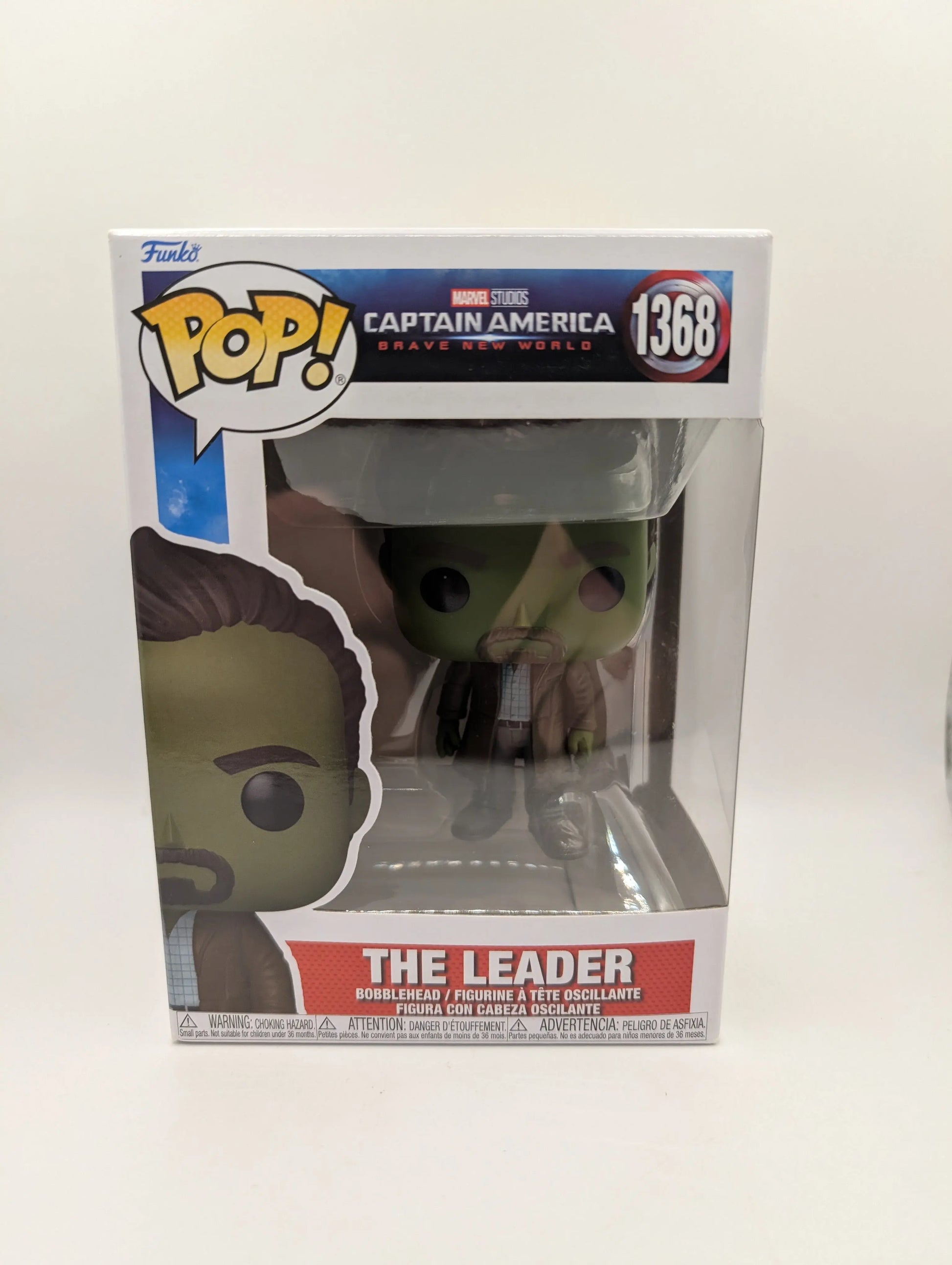 Captain America: Brave New World - The Leader Pop! Vinyl Figure #1368 FRENLY BRICKS - Open 7 Days