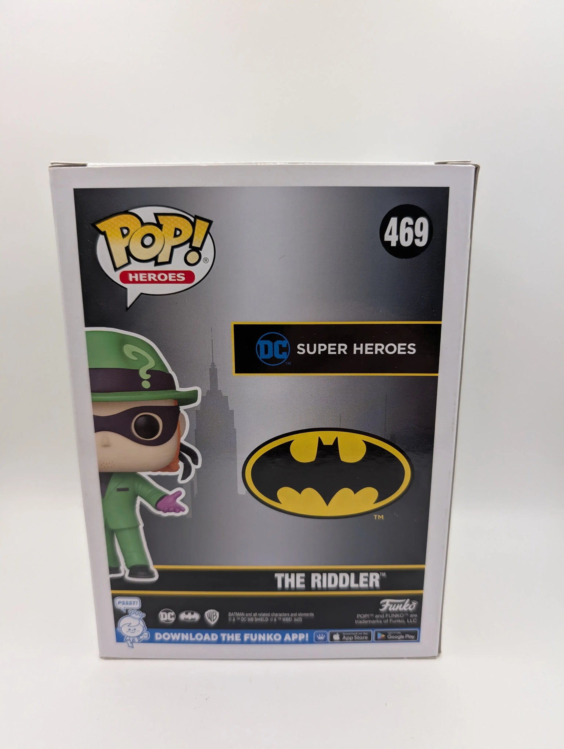 Batman - The Riddler Green Suit Pop! Vinyl Figure (RS) #469 Funko FRENLY BRICKS - Open 7 Days