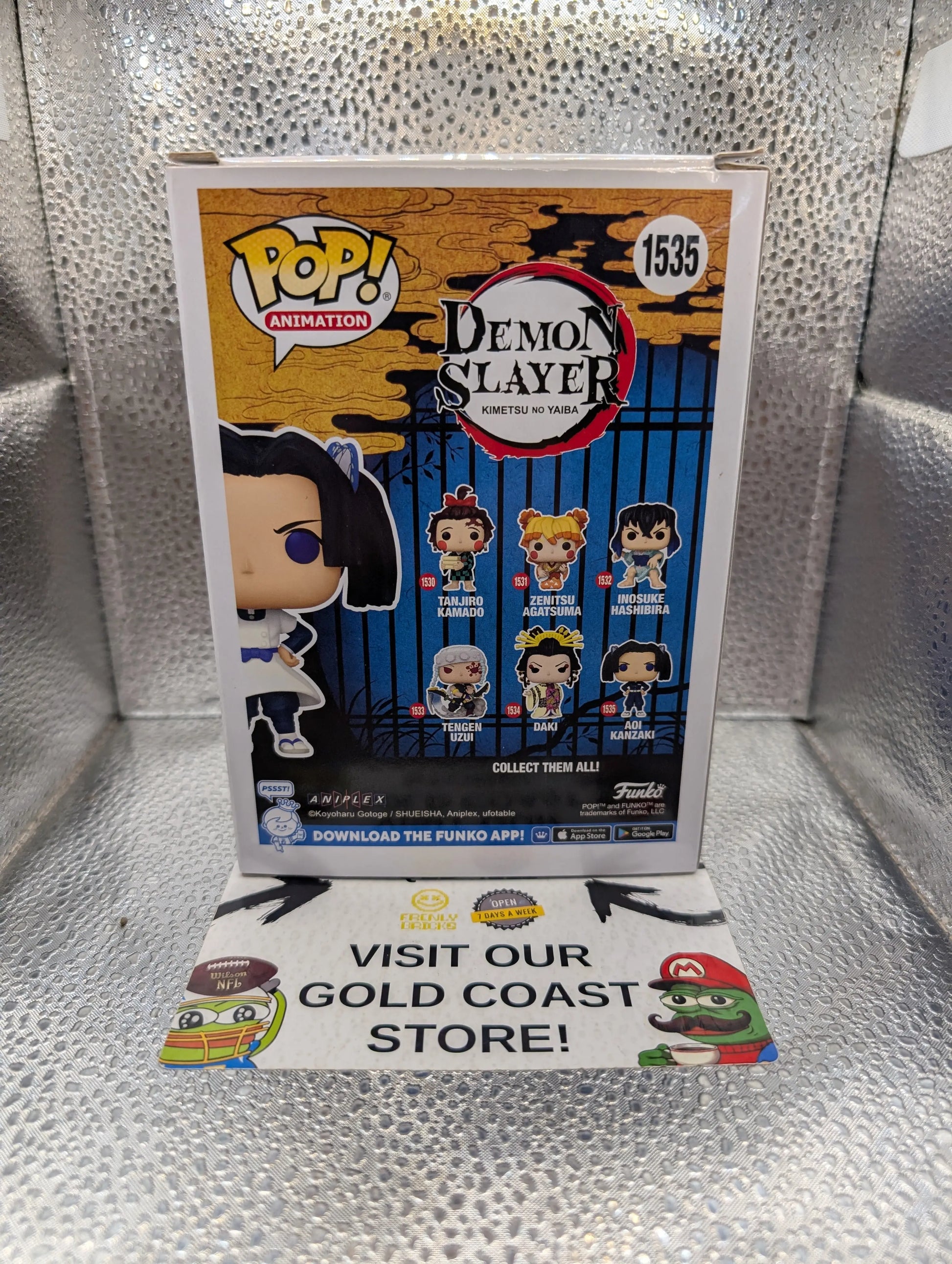 Demon Slayer Aoi Kanzaki #1535 CHASE Pop! FRENLY BRICKS - Open 7 Days