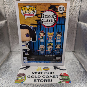 Demon Slayer Aoi Kanzaki #1535 CHASE Pop! FRENLY BRICKS - Open 7 Days