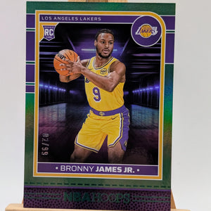 2024-25 BRONNY JAMES JR /99 PANINI HOOPS ROOKIE RC #280 FRENLY BRICKS - Open 7 Days