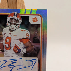 2021 Panini Contenders TRAVIS ETIENNE RC  Auto 10/10 On card Rookie College FRENLY BRICKS - Open 7 Days
