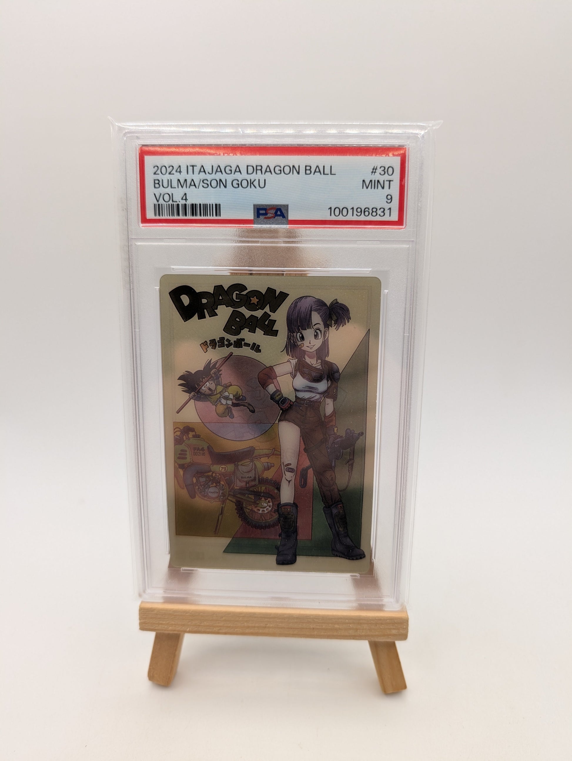 PSA9 ITAJAGA DRAGON BALL VOL.4 28 BULMA/SON GOKU FRENLY BRICKS - Open 7 Days