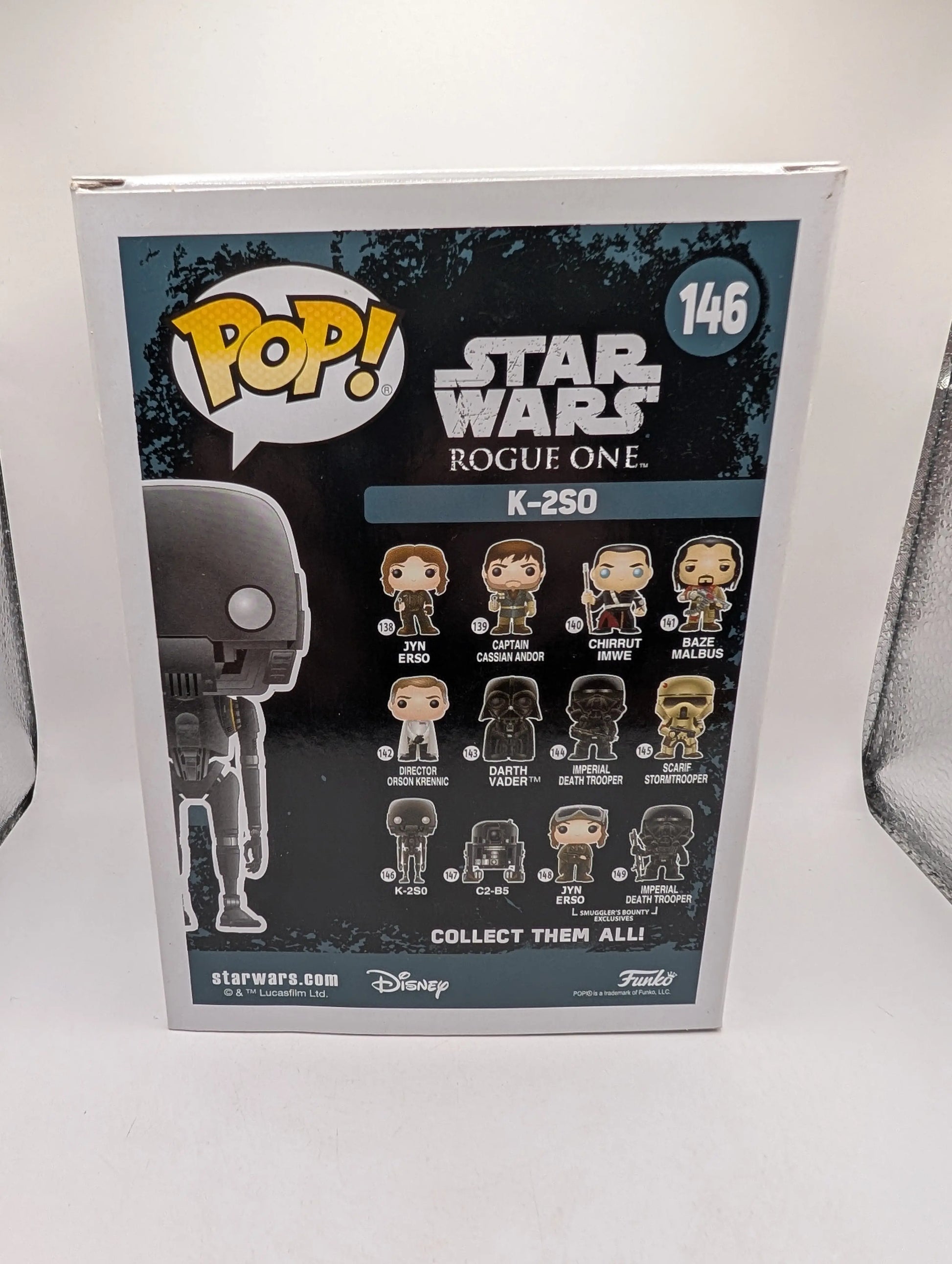 Star Wars - Rogue One - K-2SO #146 Funko Pop Vinyl Figure 2016 FRENLY BRICKS - Open 7 Days