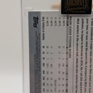 2023 Topps Archives Signature Series Zack Wheeler Auto /17 FRENLY BRICKS - Open 7 Days