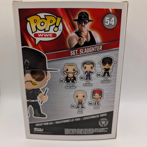 Funko Pop! Vinyl: WWE - Sgt. Slaughter #54 FRENLY BRICKS - Open 7 Days