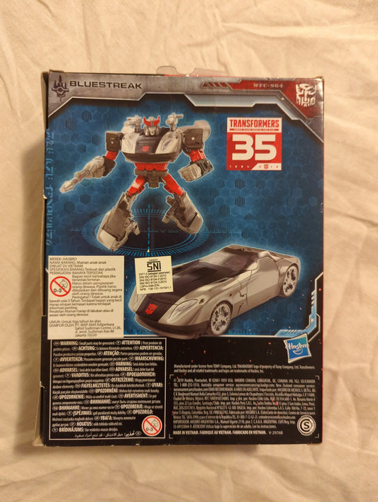 Transformers 35th Ann. SIEGE War for Cybertron Deluxe Bluestreak NEW Blue Streak FRENLY BRICKS - Open 7 Days