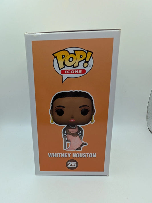 Funko Pop Vinyl Figure - Whitney Houston # 25 FRENLY BRICKS - Open 7 Days