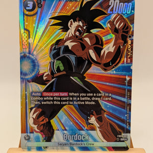 Bardock SR☆ Alt Art FB03-121  - DragonBall Fusion World M/NM FRENLY BRICKS - Open 7 Days