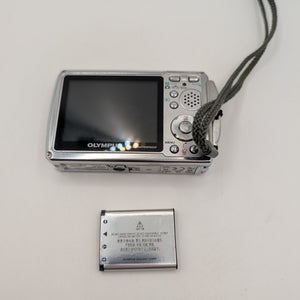 Olympus µ 720 SW 7.1 MP Digital Camera Blue/Silver - Not Working FRENLY BRICKS - Open 7 Days