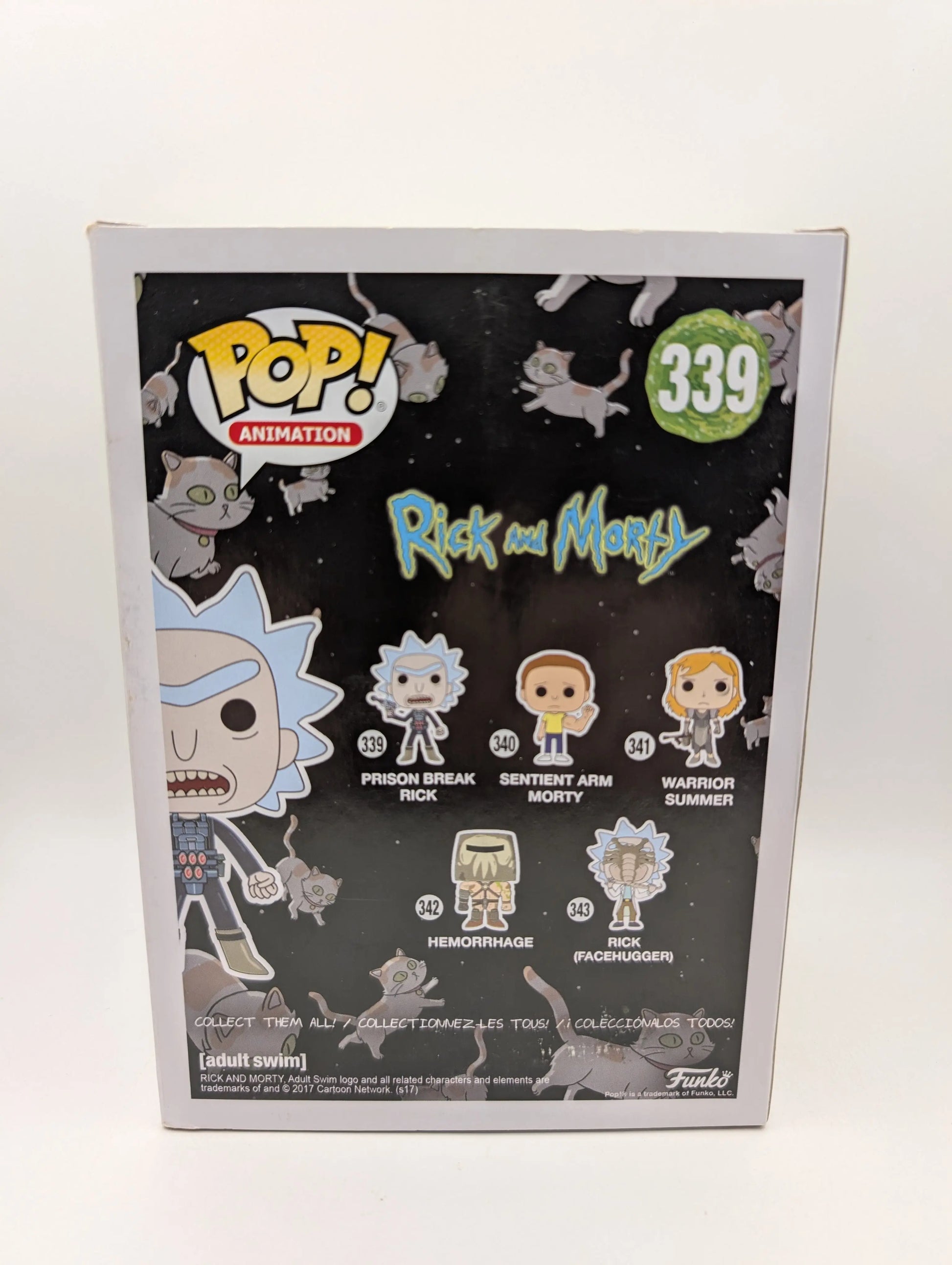 Funko Pop Vinyl Animation Rick & Morty Prison Break Rick #339 FRENLY BRICKS - Open 7 Days