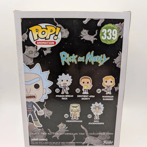 Funko Pop Vinyl Animation Rick & Morty Prison Break Rick #339 FRENLY BRICKS - Open 7 Days