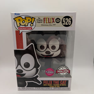 Funko POP! Vinyl Figure -526 Felix the Cat - Felix the Cat (Flocked) Special Ed FRENLY BRICKS - Open 7 Days