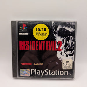 Resident Evil 2 PS1 Platinum Survival Horror 1999 | PAL | TESTED | CAPCOM FRENLY BRICKS - Open 7 Days