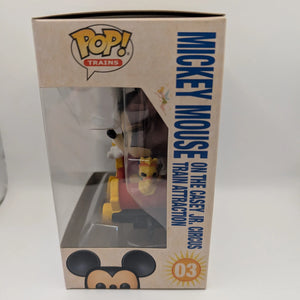 Funko Pop Vinyl Figure - Trains Disneyland 65th Anni - Mickey Mouse # 03 FRENLY BRICKS - Open 7 Days