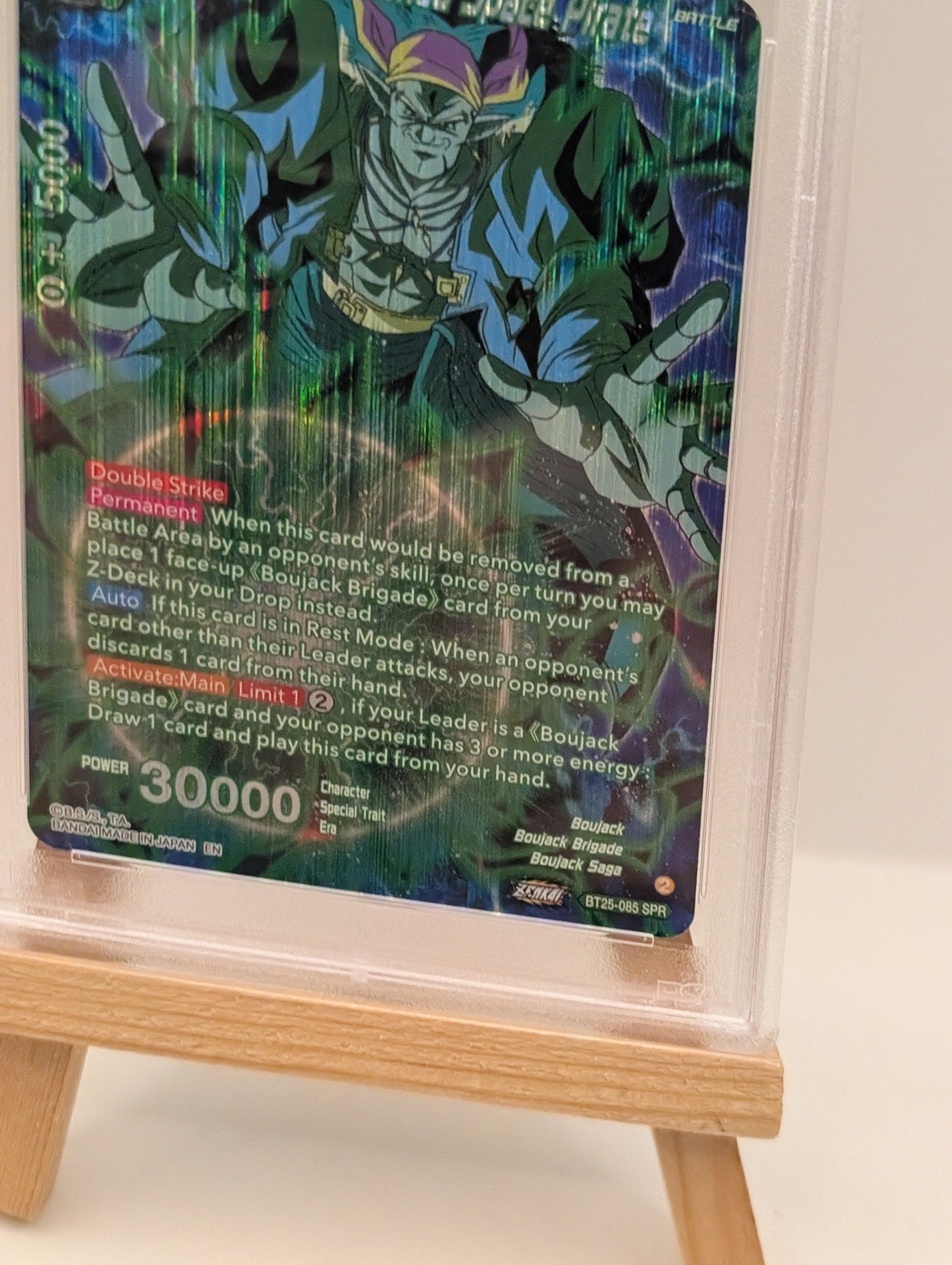 Boujack Unleashed Space Pirate SPR	BT25-085	Dragon Ball Super Card - PSA 10 FRENLY BRICKS - Open 7 Days