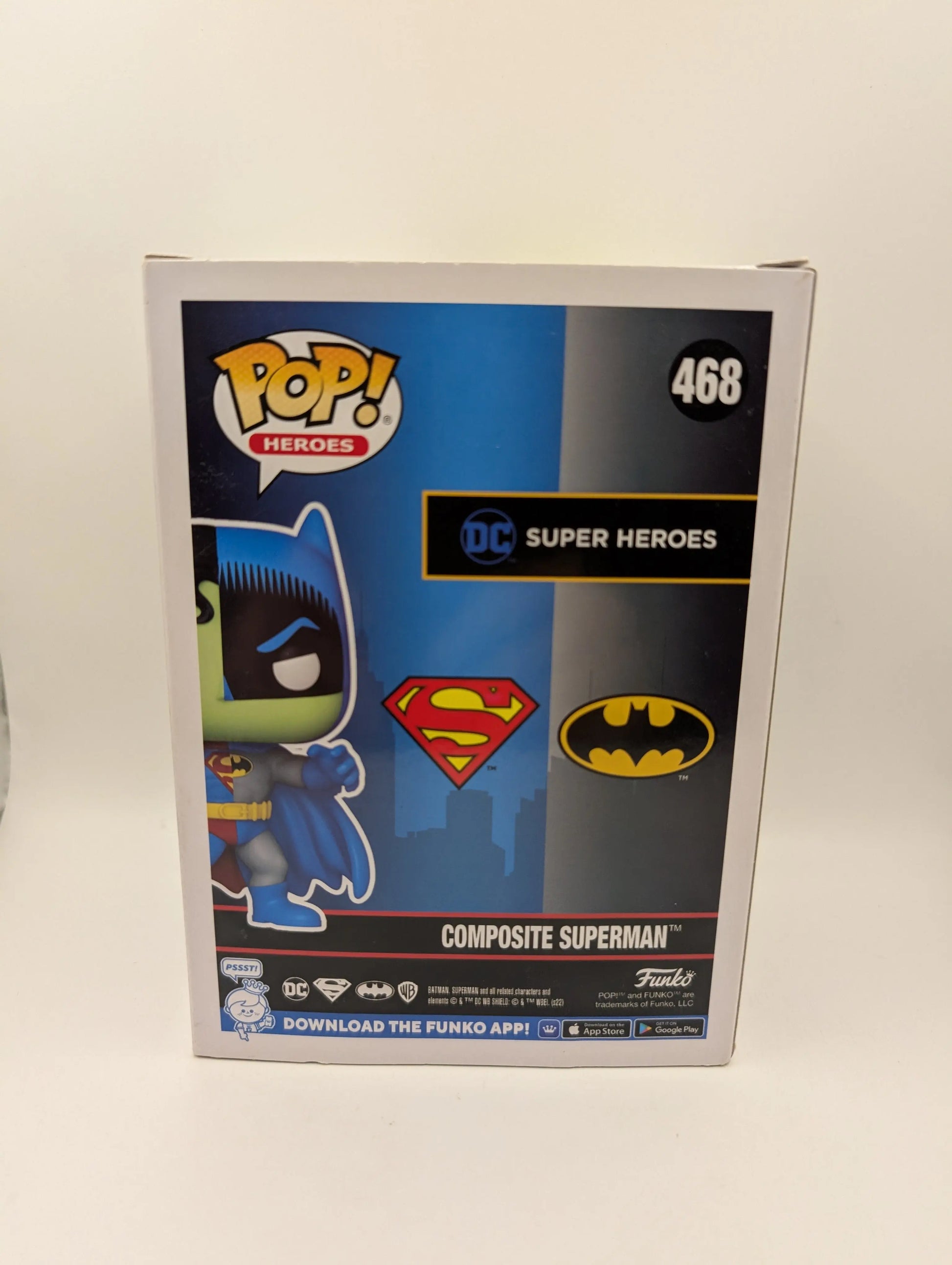 DC Comics Batman - Composite Superman 468 Funko Pop Vinyl Figure FRENLY BRICKS - Open 7 Days