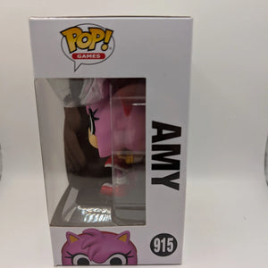 Funko Pop! Games Sonic the Hedgehog 915 Amy Vinyl FRENLY BRICKS - Open 7 Days