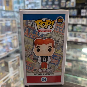 Funko Pop! Comics: Archie Comics - Archie Andrews Figure 24 FRENLY BRICKS - Open 7 Days