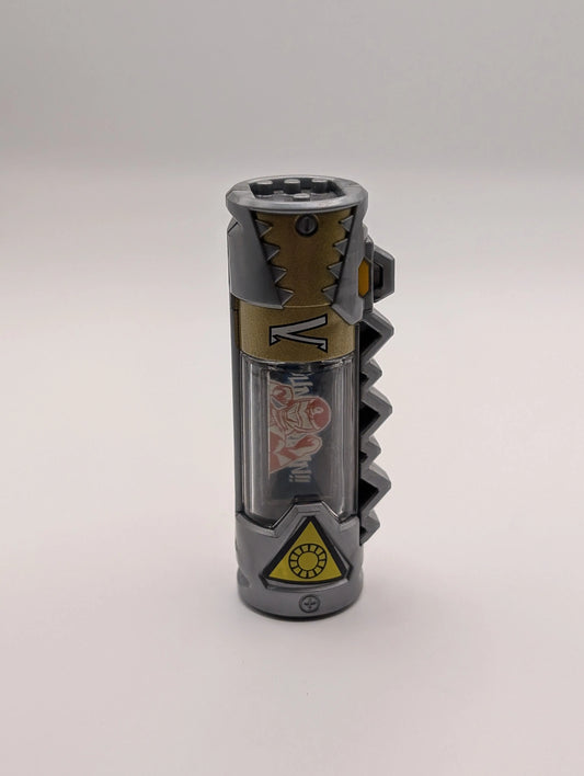 BANDAI POWER RANGERS DINO CHARGE CHARGERS #V GOLD SUNVULCAN FRENLY BRICKS - Open 7 Days