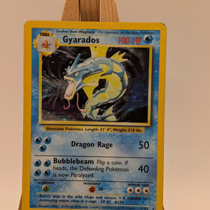 Gyarados 6/102 | Holo | WOTC | Base Set | MP/HP | Pokemon TCG FRENLY BRICKS - Open 7 Days