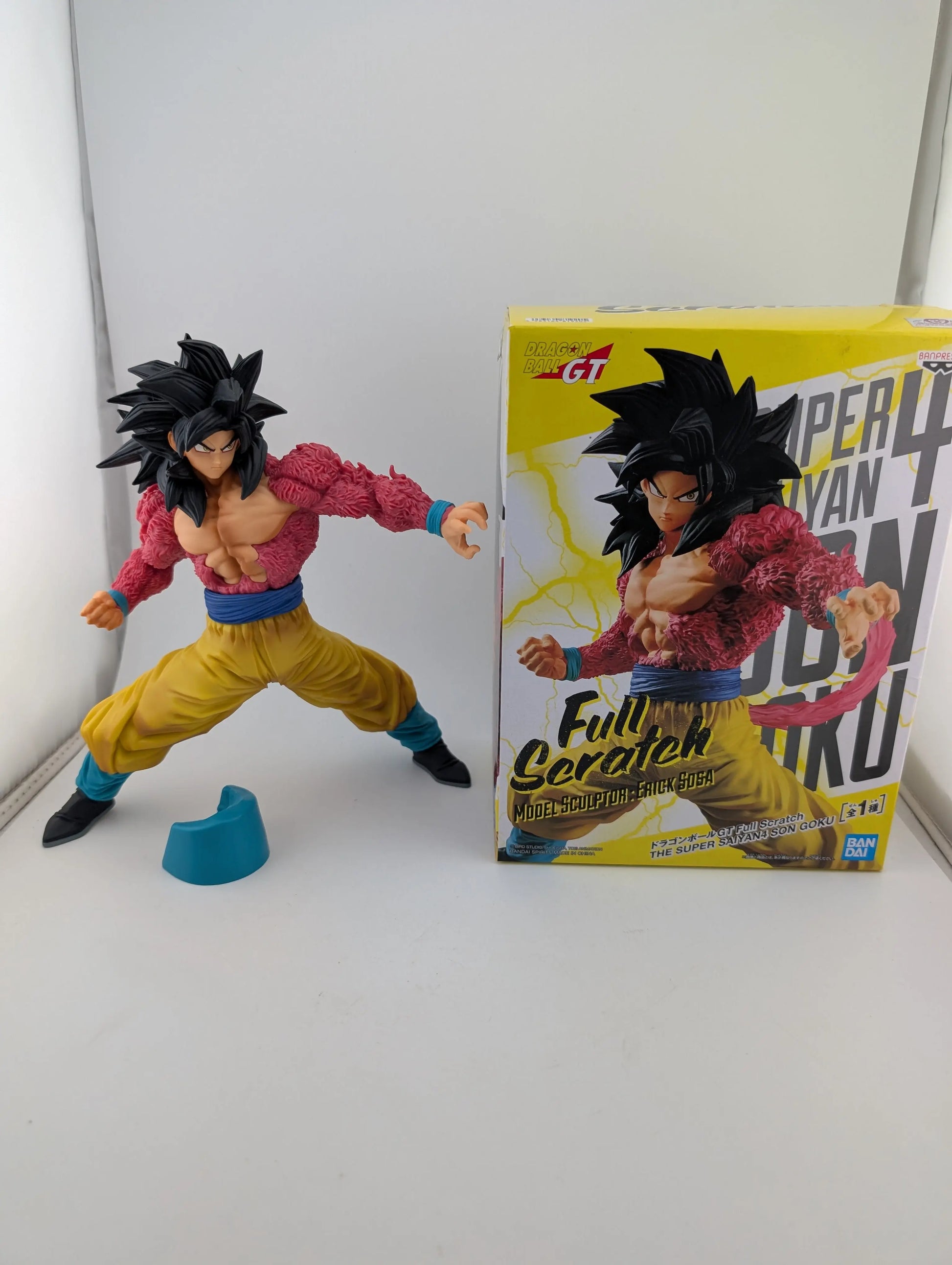 Banpresto Dragon Ball Gt Full Scratch The Super Saiyan 4 Son Goku Rare Import FRENLY BRICKS - Open 7 Days