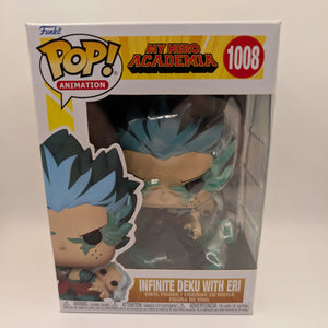 Funko Pop My Hero Academia INFINITE DEKU WITH ERI #1008 Anime Vinyl Figure FRENLY BRICKS - Open 7 Days