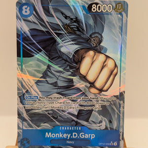 ONE PIECE Monkey.D.Garp SR Alt Art OP12-056 Legacy Of The Master FRENLY BRICKS - Open 7 Days