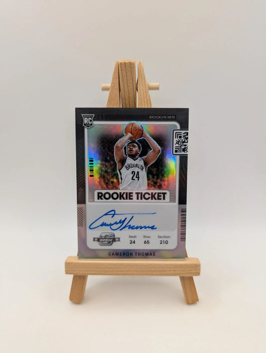 2021 Contenders Optic Cameron Thomas Variation Auto 137 FRENLY BRICKS - Open 7 Days