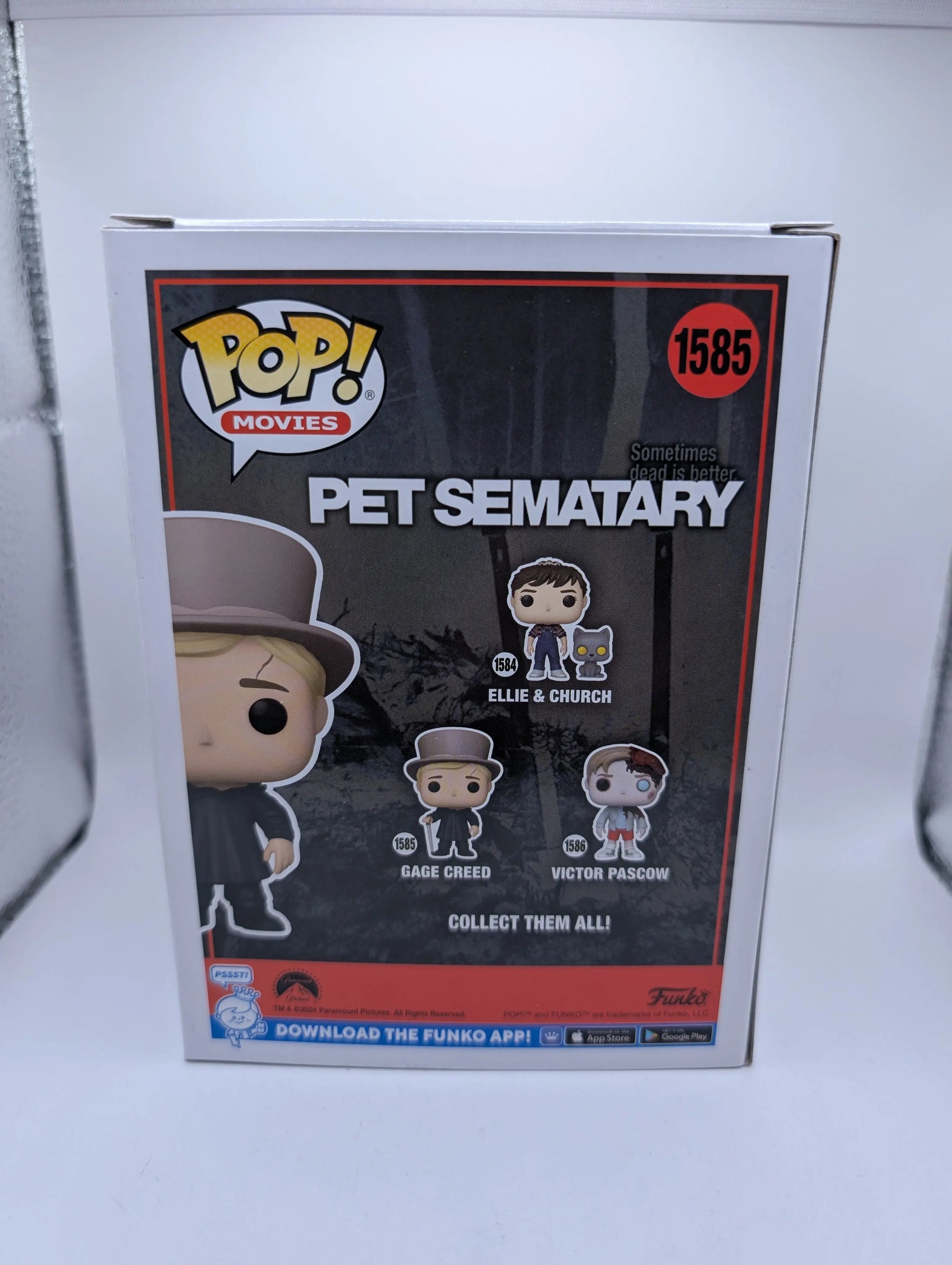 Funko Pop! Vinyl: Gage Creed #1585 FRENLY BRICKS - Open 7 Days