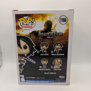 Attack On Titan - Mikasa Ackermann #1166 Funko Pop! Vinyl FRENLY BRICKS - Open 7 Days