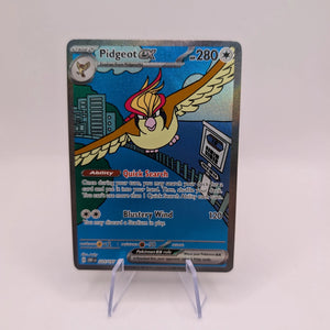 Pidgeot ex 225/197 SV03: Obsidian Flames Holo MP FRENLY BRICKS - Open 7 Days