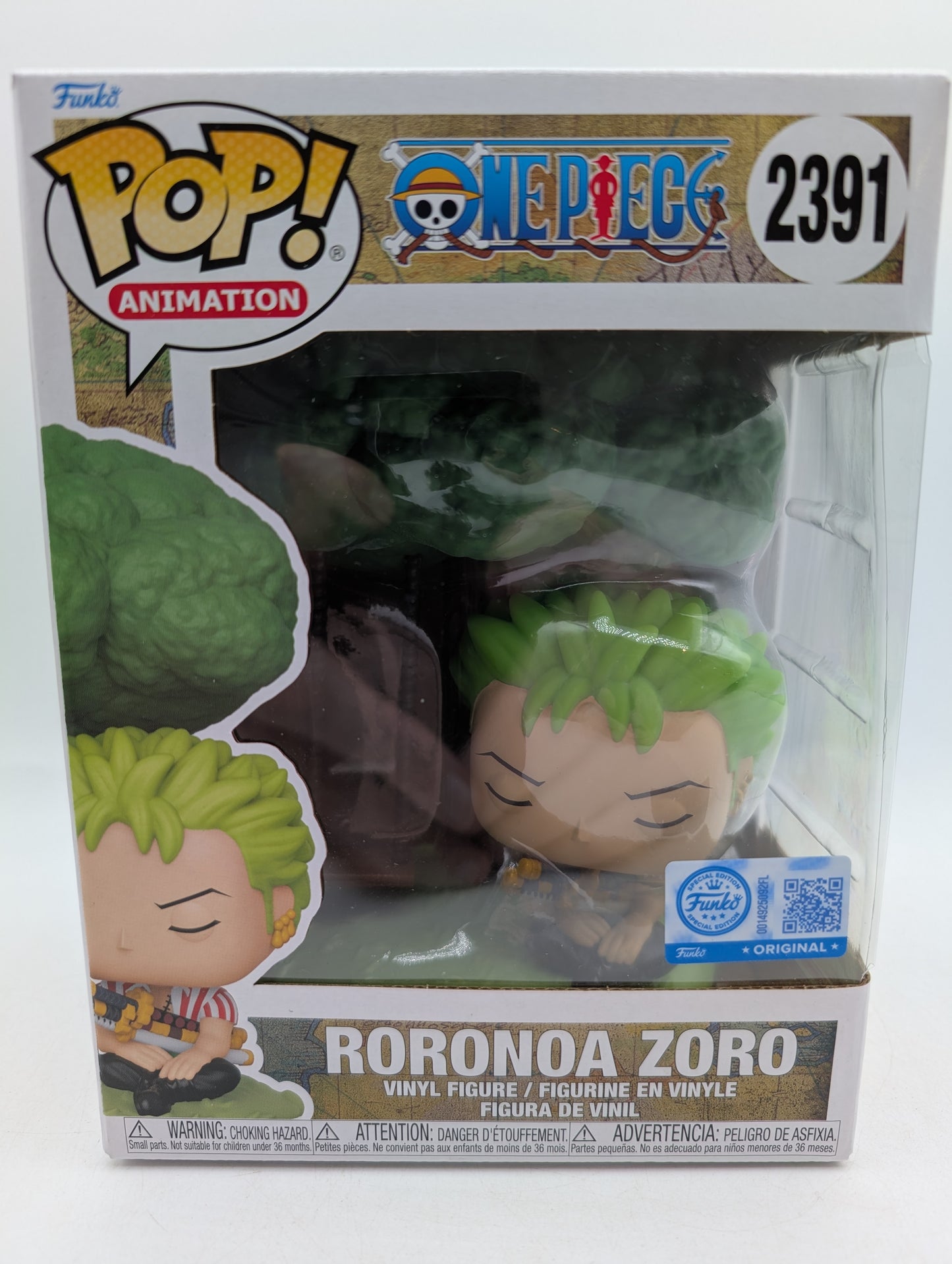 Funko POP! One Piece Roronora Zoro #2391 Special Edition Vinyl Figure