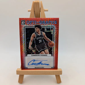 2023 Donruss Optic CAM THOMAS Red Mojo Opti-Graphs Auto OG-CAM Nets FRENLY BRICKS - Open 7 Days