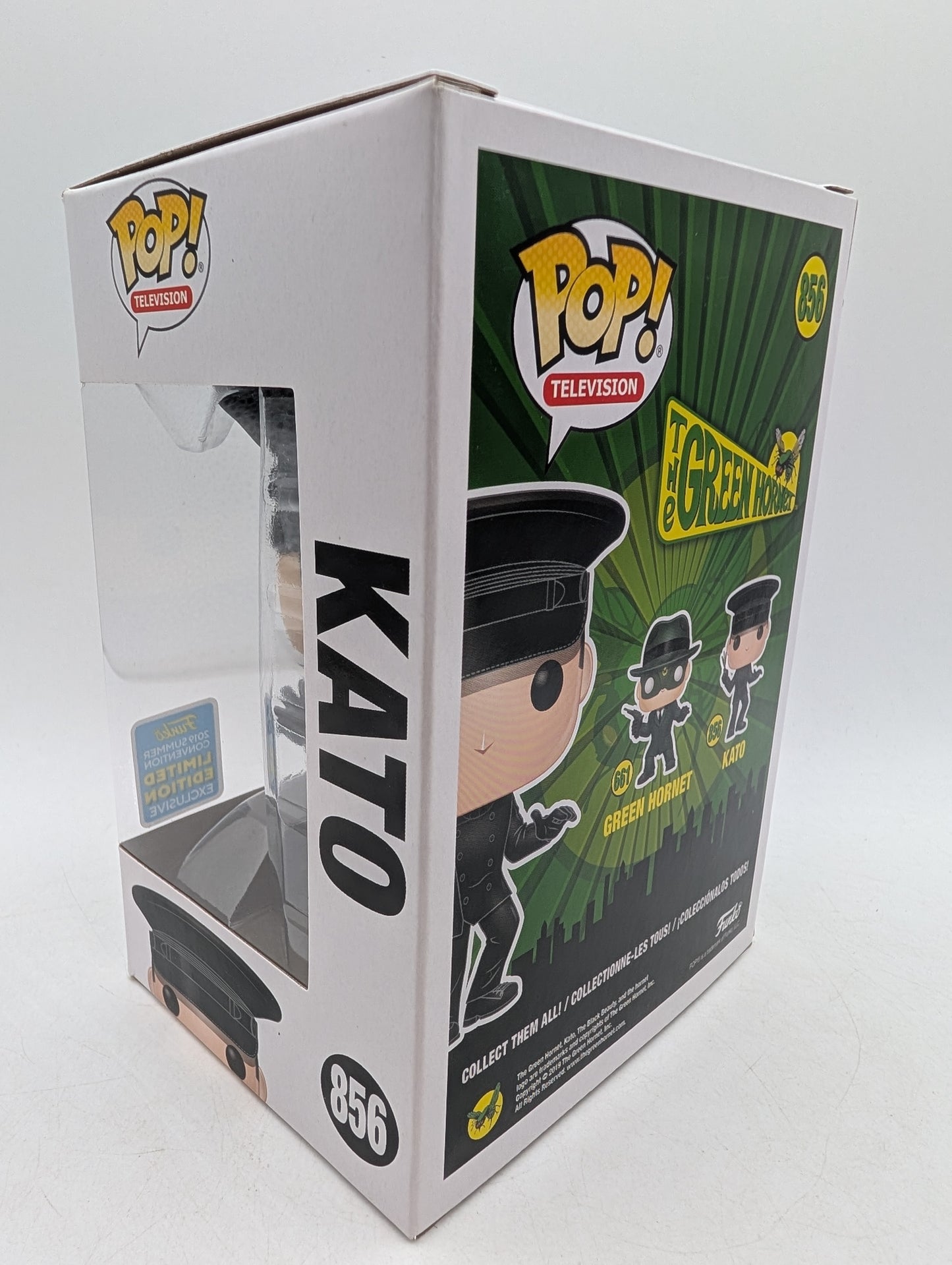Funko POP! The Green Hornet Kato #856 2019 Summer Con Exclusive