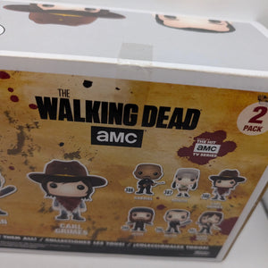 Funko Pop! The Walking Dead: Negan and Carl Grimes 2 Pack FRENLY BRICKS - Open 7 Days