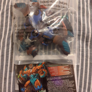 Transformers Botcon 2014 Pirate Hunter Attendee Exclusive Shokaract NEW FRENLY BRICKS - Open 7 Days