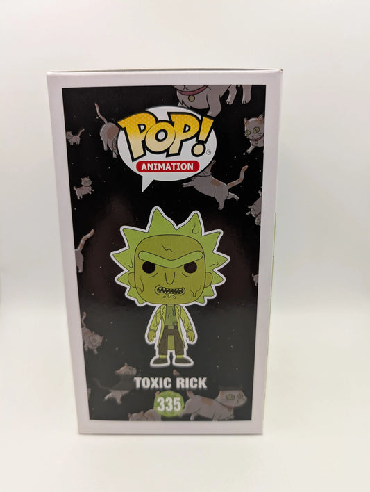 Funko Pop Vinyl Rick & Morty - #335 Toxic Rick (Glow in the Dark) FRENLY BRICKS - Open 7 Days