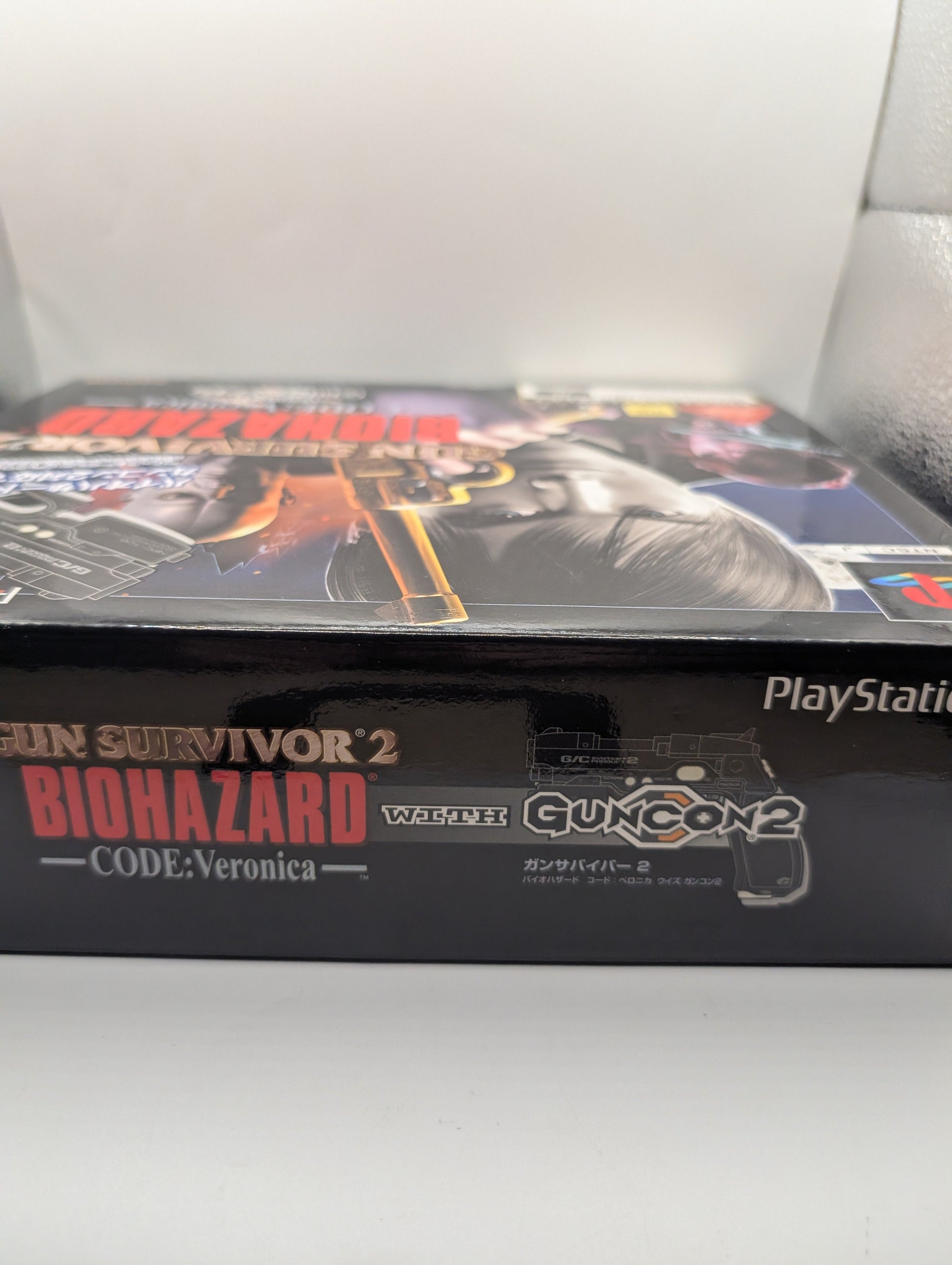 Gun Survivor Biohazard - CODE: Veronica - with GUNCON 2  SONY Playstation2 PS2 FRENLY BRICKS - Open 7 Days