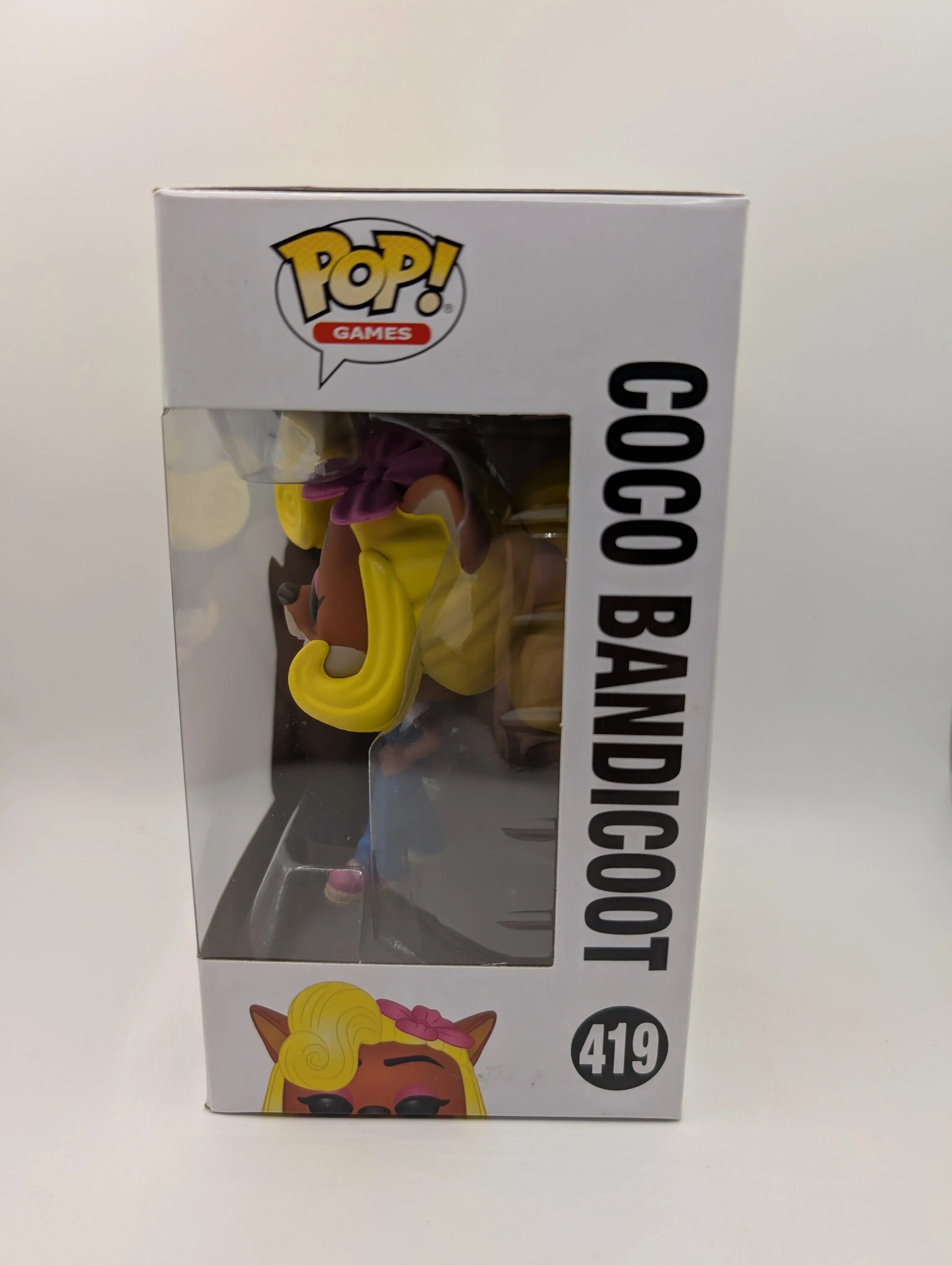 Coco Bandicoot Funko Pop Vinyl Figure Crash Bandicoot #419 FRENLY BRICKS - Open 7 Days