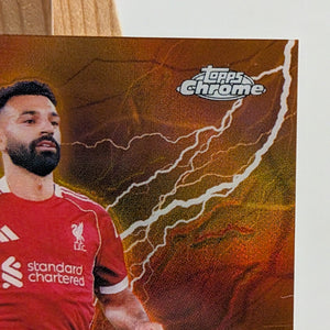 Mohamed Salah 2025-26 Topps Chrome Premier League Lightning Chrome #LC-5 /25 FRENLY BRICKS - Open 7 Days
