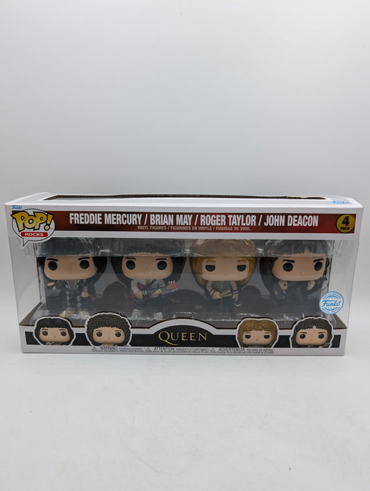 Funko Pop! Rocks Queen Vinyl Figures Pack of 4