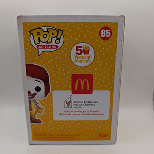 FUNKO POP RONALD McDONALD * Diamond * Glitter  - AUSTRALIA 50 Years #85 FRENLY BRICKS - Open 7 Days