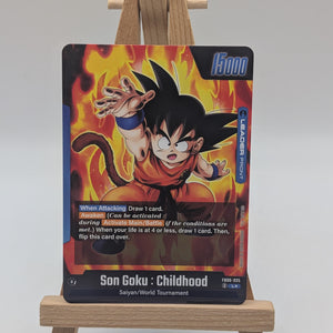Son Goku Childhood FB06-025 | Rivals Clash Leader Alt Art NM Fusion World FRENLY BRICKS - Open 7 Days