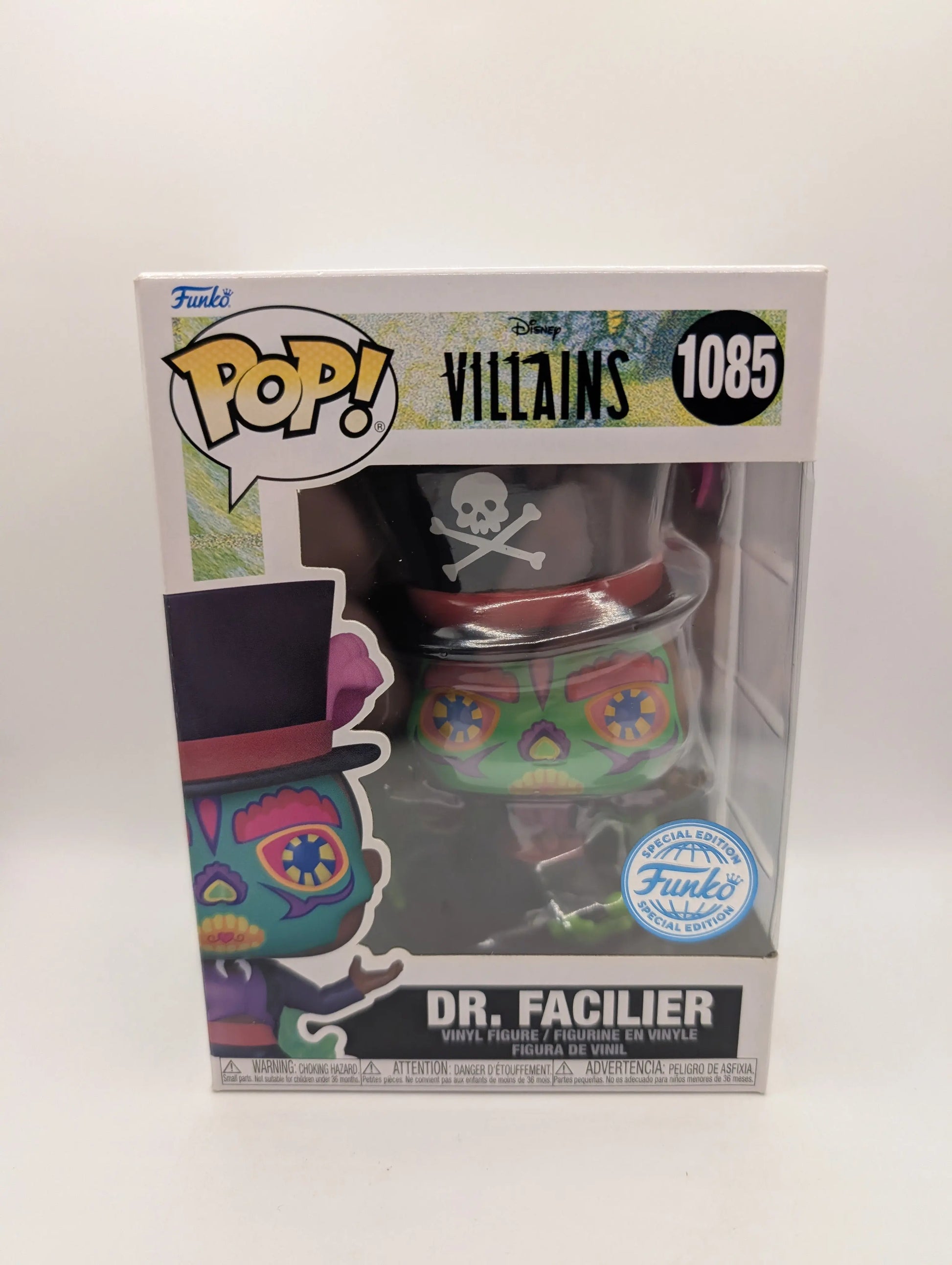Disney Funko Pop - Dr. Facilier (Sugar Skull) - Disney Villains - No. 1085 FRENLY BRICKS - Open 7 Days