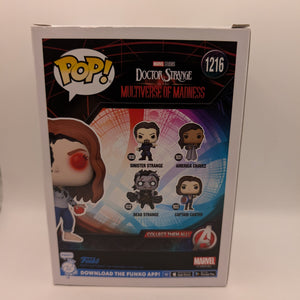 Funko Pop! Marvel Universe Wanda Maximoff #1216 FRENLY BRICKS - Open 7 Days