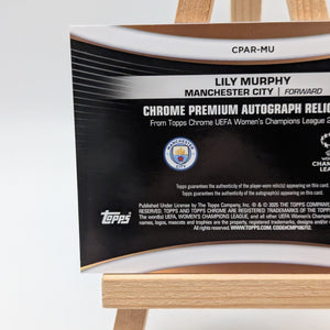 2024-25 Topps Chrome Uefa Women's Champions League - Premium Autograph Relics Lily Murphy #CPAR-MU FRENLY BRICKS - Open 7 Days